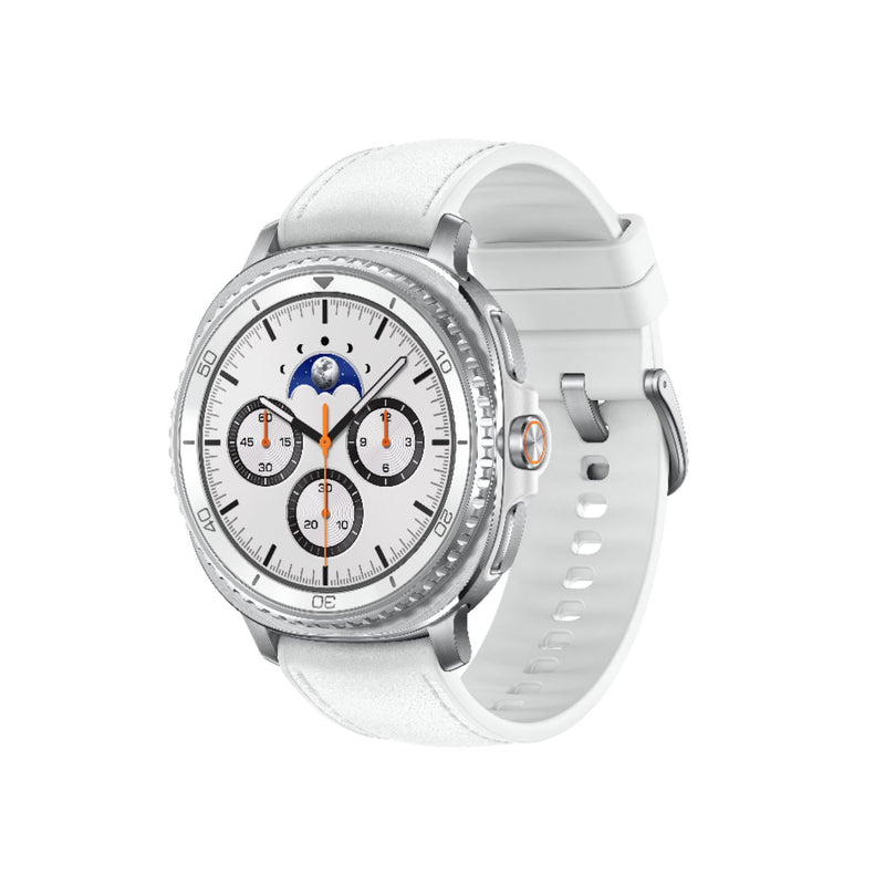 Samsung Galaxy Watch8 Classic LTE 46mm white smartwatch (British brand)