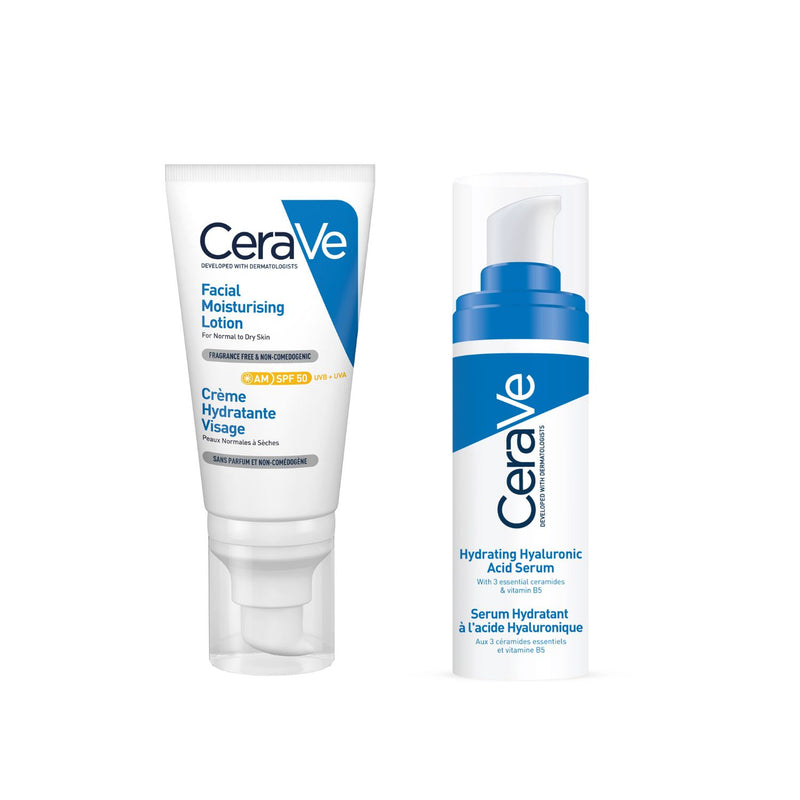 CeraVe Hydration SPF & Serum Bundle, UK version
