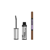 L'Oreal and Maybelline brow duo in Medium Brown - British product