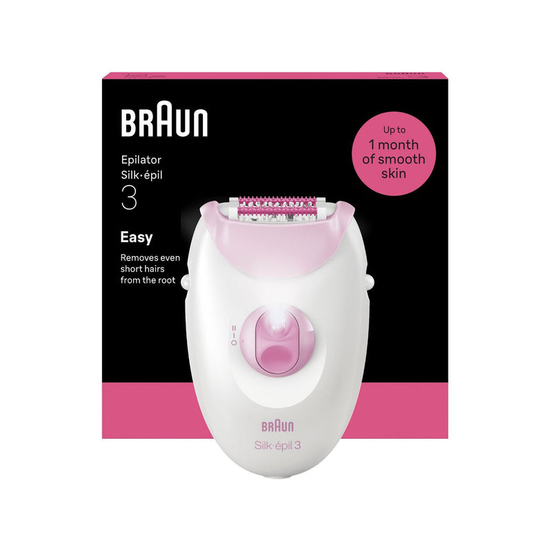 Braun SE3-000 epilator hair removal (British brand)