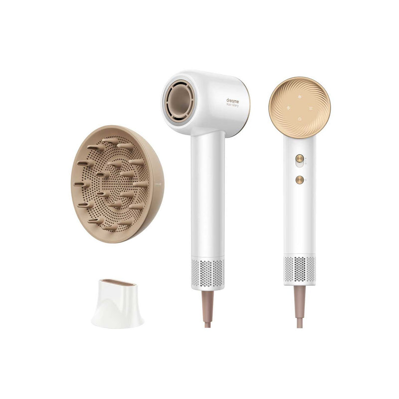 Dreame Glory Combo hair dryer white model, UK version
