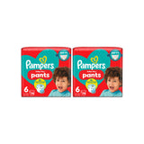 Pampers Baby-Dry nappy pants Size 6 bundle, imported from the UK