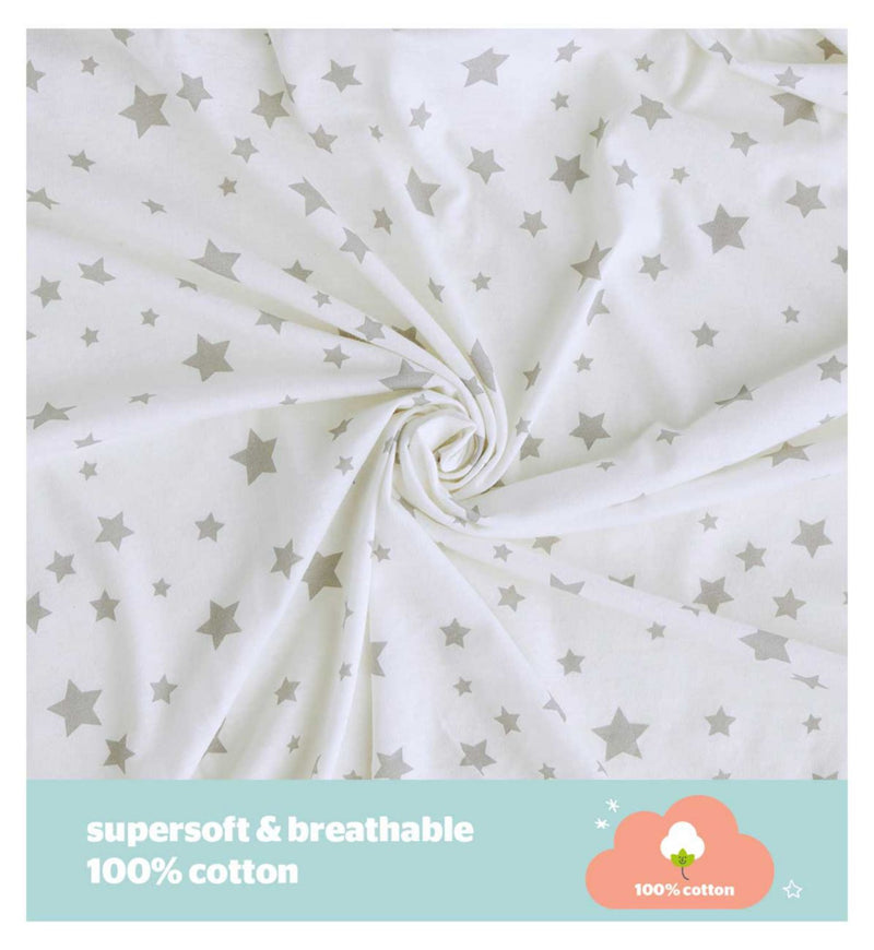Silentnight baby bed bundle Grey Star, UK version