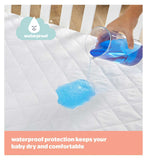 Silentnight waterproof mattress protector cot bed 2 pack, imported from the UK