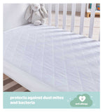 Silentnight waterproof mattress protector cot bed 2 pack, imported from the UK