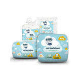 Boots Silentnight Safe Nights 5-Piece Cot Bed Bundle - Grey Star- Buy online at McGrocer