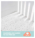Silentnight cot bed bundle Grey Star, UK version