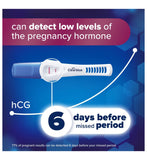 Clearblue pregnancy test Ultra Early Advanced 1 test, UK version