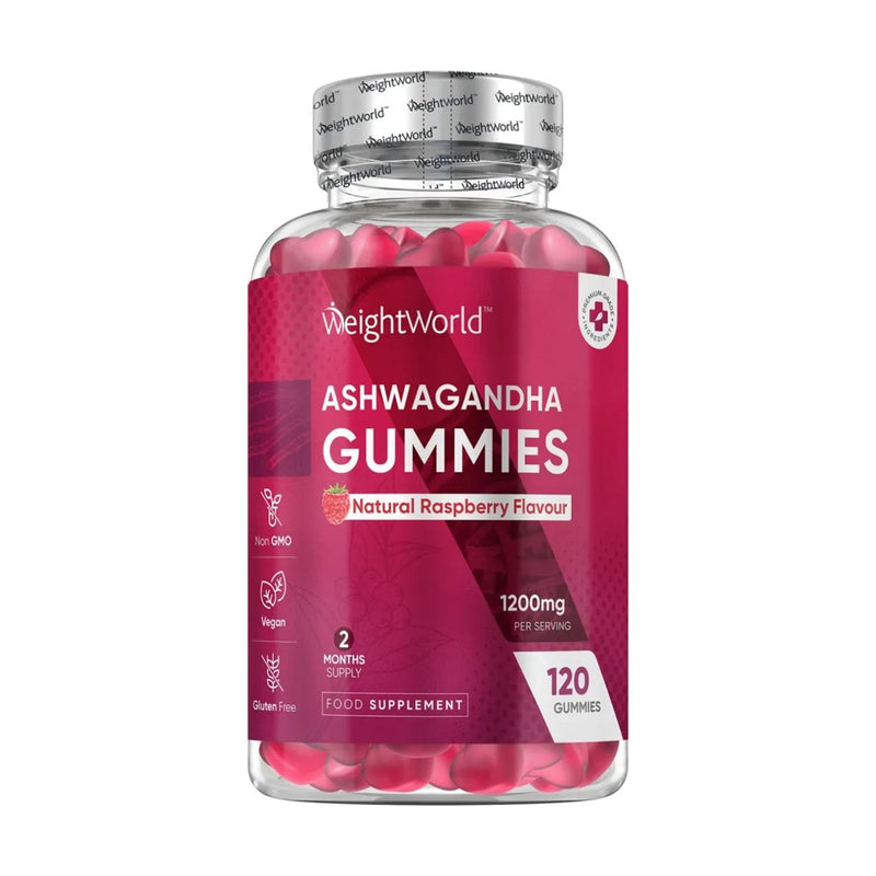 WeightWorld Ashwagandha 1200mg gummies, UK version