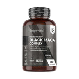 WeightWorld black maca complex 5550mg 180 capsules (British brand)