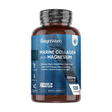 Boots WeightWorld Marine Collagen With Magnesium Supplement Capsules 120- Buy online at McGrocer