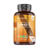 WeightWorld organic turmeric with black pepper and ginger 180 capsules - British product