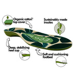 FootActive Green Steps orthotic insoles size 7-8.5 (British brand)