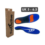 Boots FootActive Sports Full-Length Orthotic Arch-Support Insoles Size 5-6.5- Buy online at McGrocer