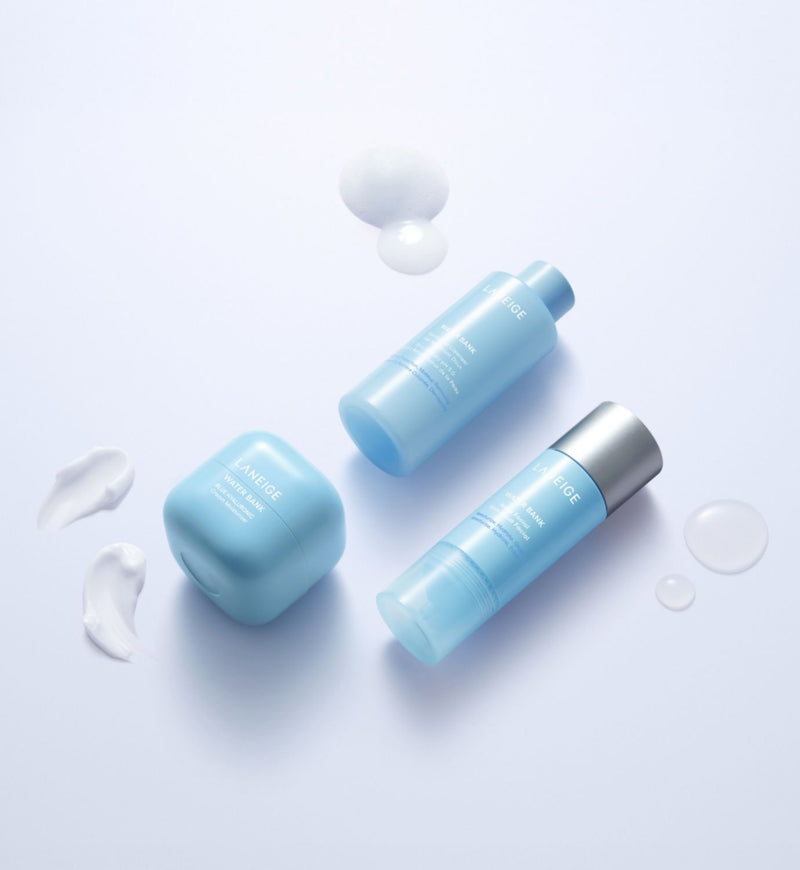 Laneige Water Bank Glass Skin Ritual Set skincare products, imported from the UK