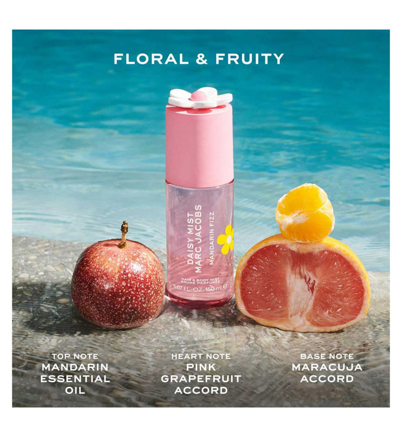 Marc Jacobs Daisy Mist Mandarin Fizz 150ml, imported from the UK
