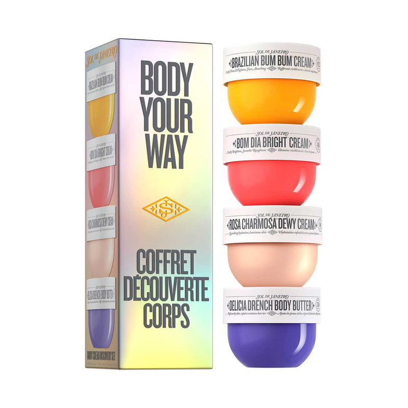 Sol de Janeiro limited edition body cream set 4x25ml - British product