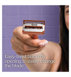 Wilkinson Sword Rose Gold safety razor blades 15 refills, imported from the UK