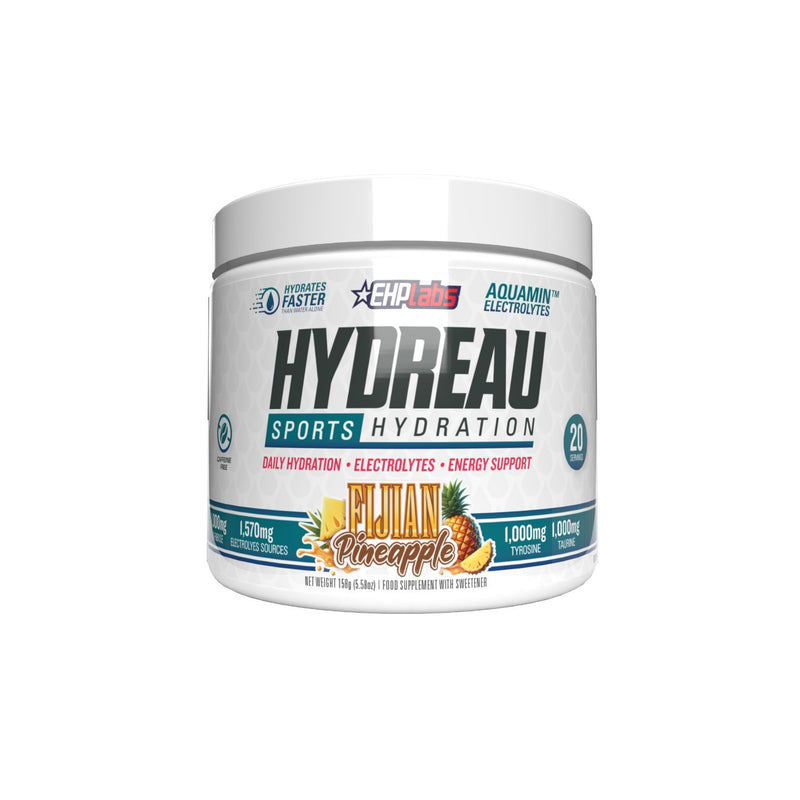 EHPlabs hydration electrolyte powder Fijian Pineapple 158g (British brand)
