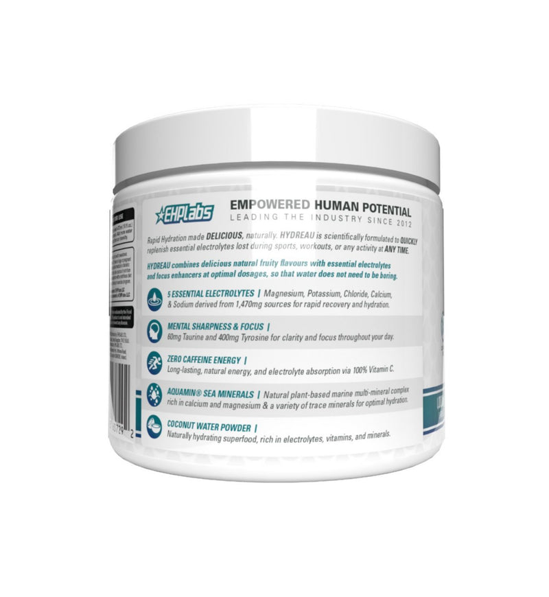 EHPlabs hydration electrolyte powder Fijian Pineapple 158g (British brand)