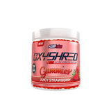 Ehplabs OxyShred Gummies Juicy Strawberry 80 Gummies 400g - British product