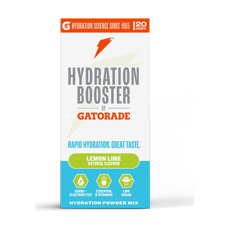 Gatorade electrolyte powder sachets lemon lime 270g (British brand)