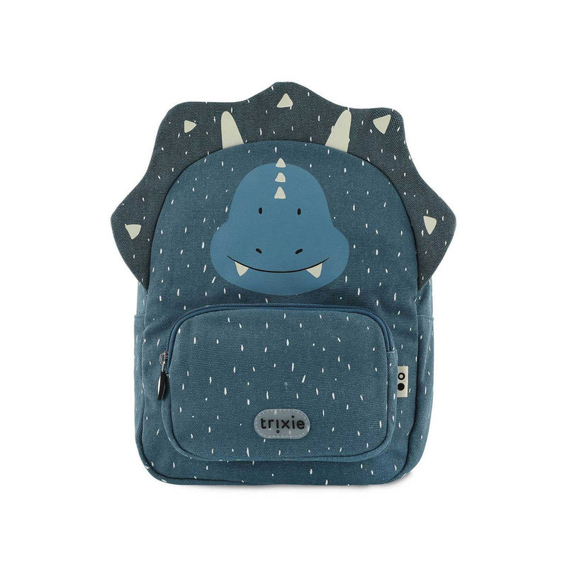Trixie Triceratops children's backpack water repellent adjustable straps - British product