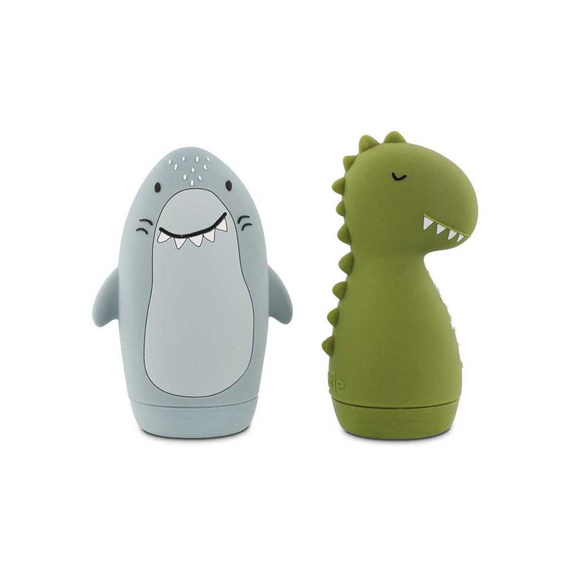 Trixie bath toy Mr Shark and Mr Dino (British brand)