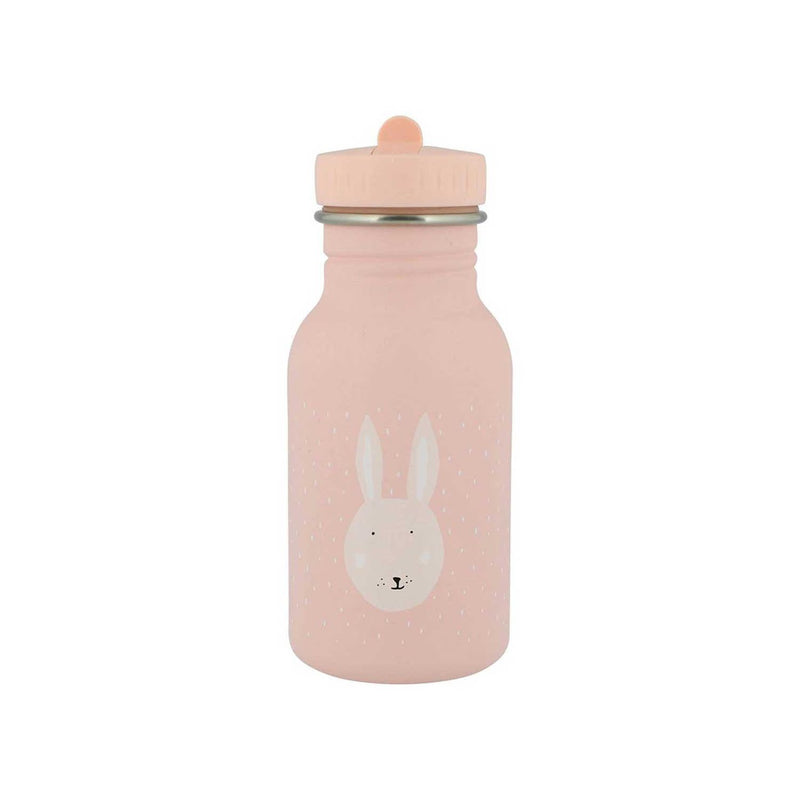 Trixie Mrs Rabbit stainless steel kids water bottle 350ml, UK version