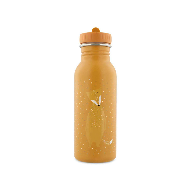 Trixie 500ml stainless steel water bottle Mr Fox, UK version