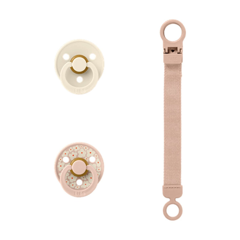 BIBS pacifier gift set blush size 1 - British product