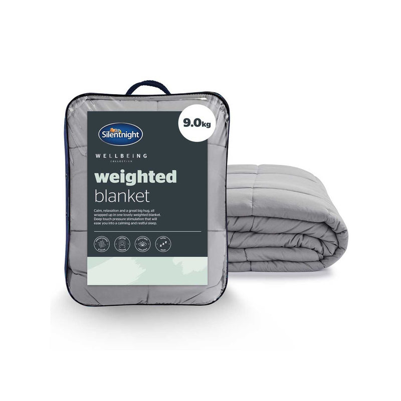 Silentnight weighted blanket 9kg microfibre, UK version