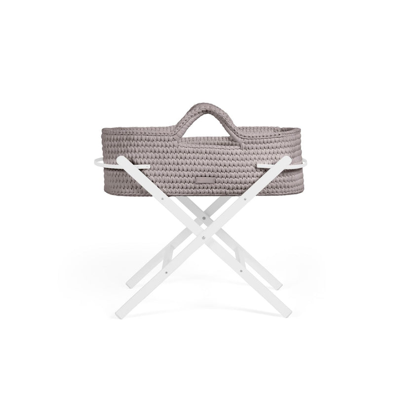 Ickle Bubba Nova Moses Basket and Stand Tawny White, UK version