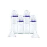 Lansinoh glass baby bottle bundle 160ml and 240ml - British product