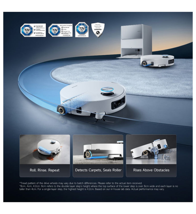 Dreame Aqua10 Ultra Roller Complete robot vacuum, UK version