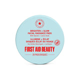 Boots First Aid Beauty Brighten + Glow Facial Radiance Pads with Glycolic and Lactic Acids- Buy online at McGrocer