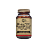 Solgar BCAA Plus supplement 50 capsules (British brand)
