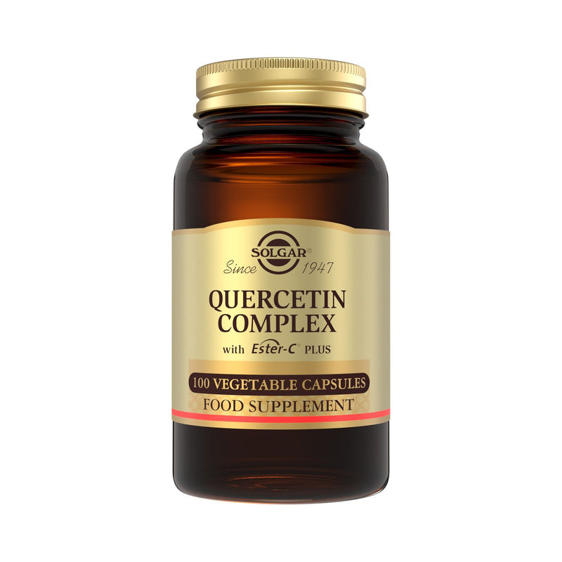 Solgar quercetin complex with Ester-C 100 capsules (British brand)