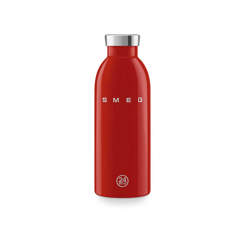 Smeg 24Bottles red stainless steel bottle 500ml (British brand)