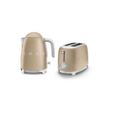 Boots Smeg Kettle and 2 Slice Toaster Champagne Gold- Buy online at McGrocer