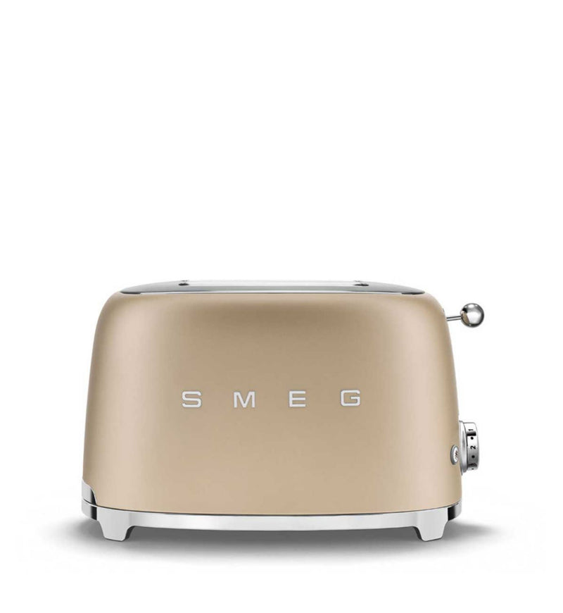 Smeg kettle and toaster set champagne gold (British brand)