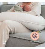 Doomoo Buddy maternity pillow silver dots (British brand)