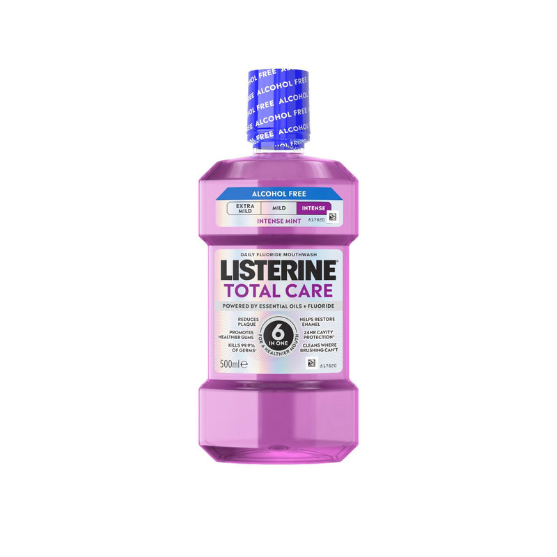 Listerine Total Care Intense mouthwash 500ml - British product