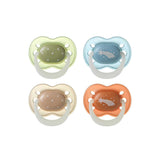 Tommee Tippee glow in the dark soother 4 pack (British brand)
