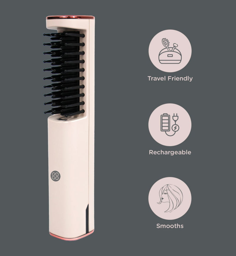 Love My Hair hot brush pink - British product