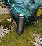 Lifeventure insulated flask black 1L, imported from the UK