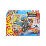 Mattel Hot Wheels City Gorilla Repair Shop playset - British product