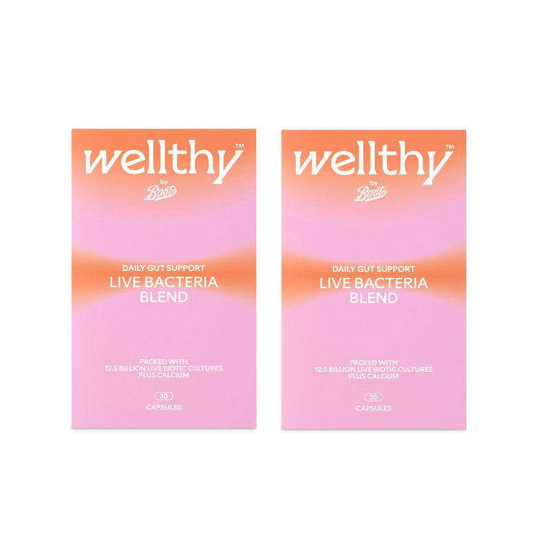Boots live bacteria 60 capsule bundle (British brand)