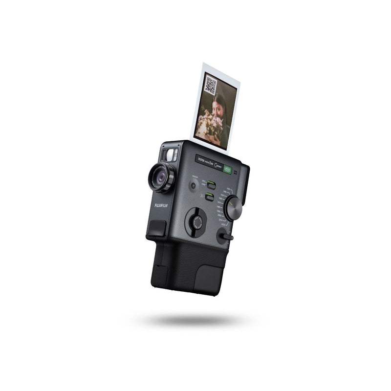 Instax Mini Evo Cinema hybrid camera black green - British product