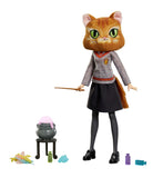 Mattel Harry Potter Hermione doll Polyjuice Potions playset (British brand)